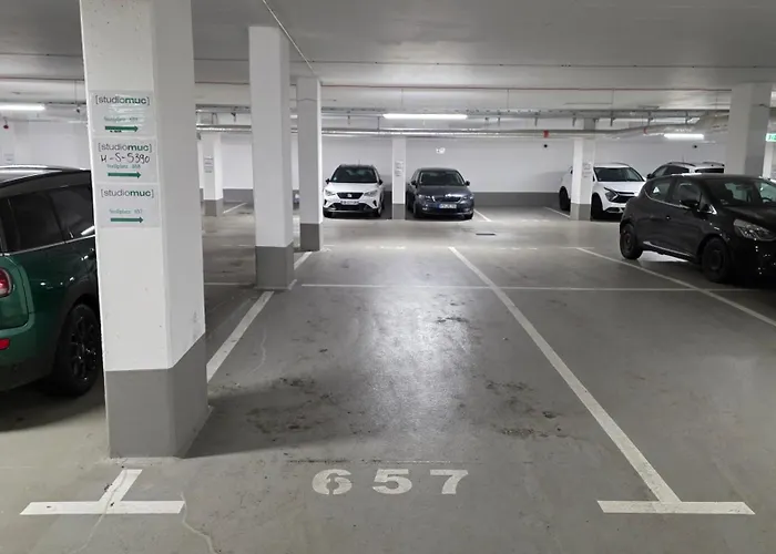 Business With Skyline View With Parking Space